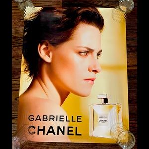 Kristen Stewart Gabrielle Fragrance Advertising Poster